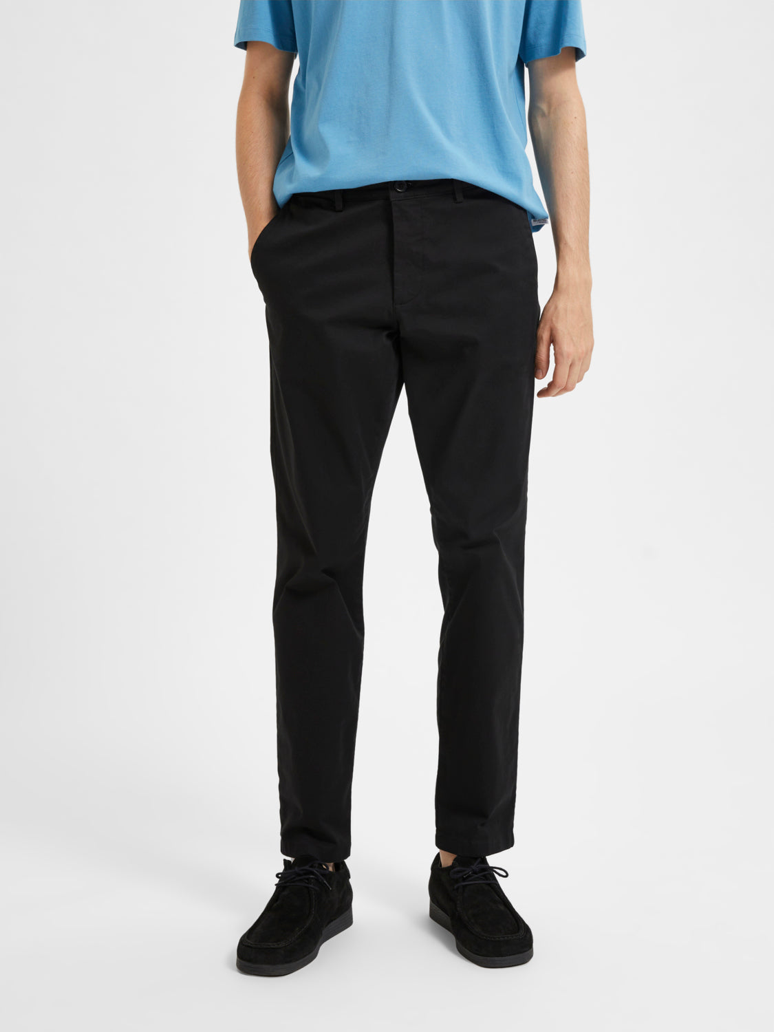 SLHSLIM-NEW Pants - Black